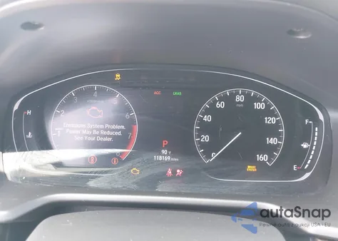 2018 Honda Accord Touring z USA, uszkodzony, nr VIN 1HGCV1F97JA182447